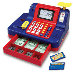 Learning Resources Pretend and Play Teaching Cash Register