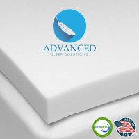 Advanced Sleep Solutions 2 inch Gel Memory Foam Mattress Topper