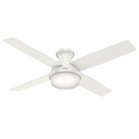 Hunter Contemporary Dempsey Ceiling Fan for Bedrooms