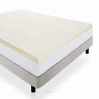 Lucid 3 inch Ventilated Memory Foam Mattress Topper