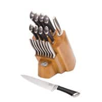 Chicago Cutlery Fusion Forged 18 Piece Stainless Steel Knife Block Set