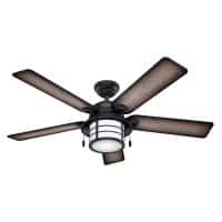 Hunter Key Biscayne 54” Weathered Outdoor Ceiling Fan