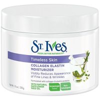 St. Ives Timeless Skin Body and Facial Moisturizer for Dry Skin with Collagen Elasten