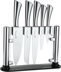 Utopia Kitchen Stainless Steel 6 Piece Kitchen Knives Set