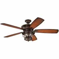 Westinghouse Brentford 52 inch Aged Walnut Indoor Outdoor Ceiling Fan