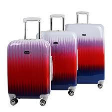 Steve Madden Luggage 3 Piece Hard Case Suitcase Set with Spinner Wheels