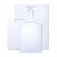 Faberware 3 Piece Plastic Cutting Board Set