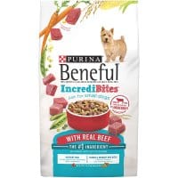 Purina Beneful IncrediBites Food for Small Dogs with Real Beef or Chicken