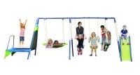 Sports Power Mountain View Metal Swing Set