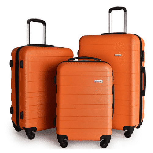 lemoone hardside luggage set