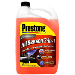 Prestone AS658P All Season 3 in 1 Year Round Windshield Washer Fluid