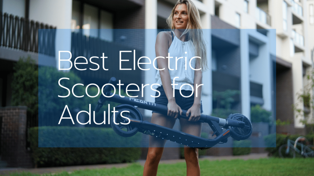 Electric Foldable Scooter with Replaceable Battery