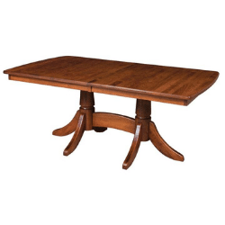 Baytown Double Pedestal Extension Table